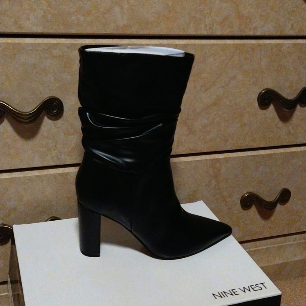Nine West Denner3 boots size 8 black